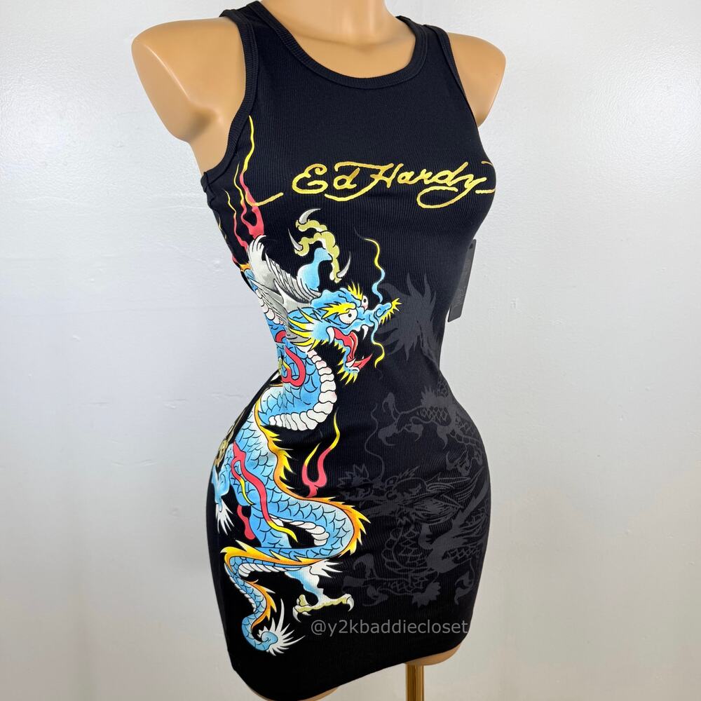 Ed Hardy Dress (Size S) - Picture 2 of 9